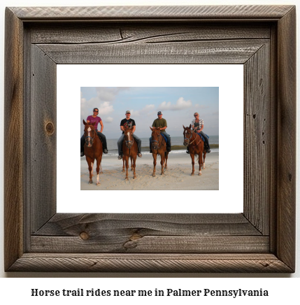 horse trail rides near me in Palmer, Pennsylvania